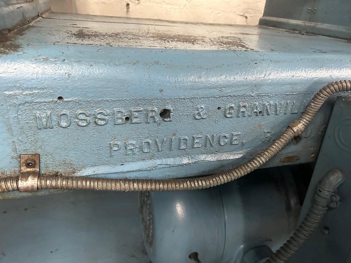 Used Mossberg & Granville 9" x 6" Heavy-Duty Power Industrial Breakdown Rolling Mill No. 5