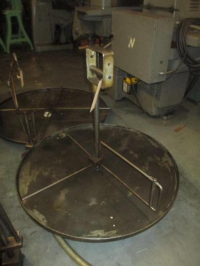Used 0935-580 42″ Diameter Pan Type Horizontal Stock Payoff Reel