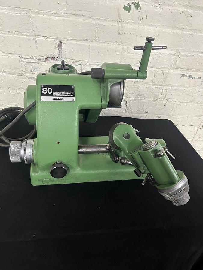 Used Deckel Alexander Gorton Type Single Lip Bench Model Cutter / Grinder
