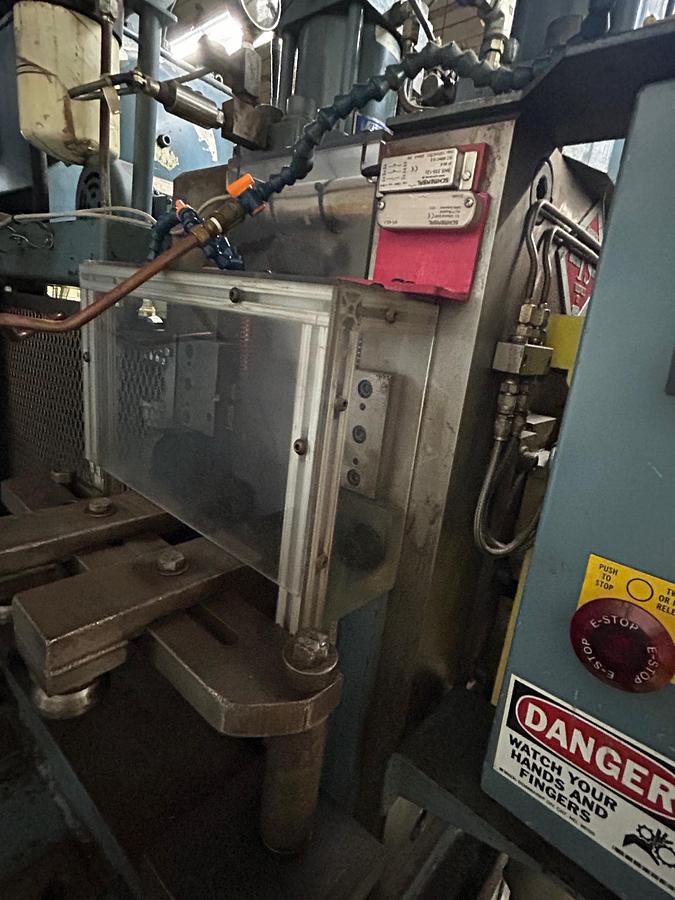 Used Tenova I2S 8" x .575" 2-High Cold Sizing Mill, Advanced Rolling Mill, with Manual and Computerized Controls, Hydraulic Turn Downs