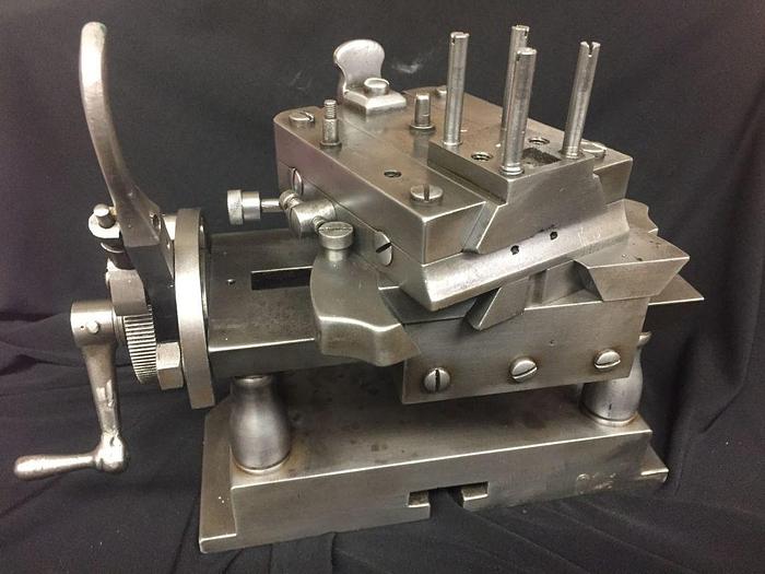 Used 2795-385 RARE ANTIQUE ROSE ENGINE TURNING MACHINE GUILLOCHE RADIUS TOOL SLIDE