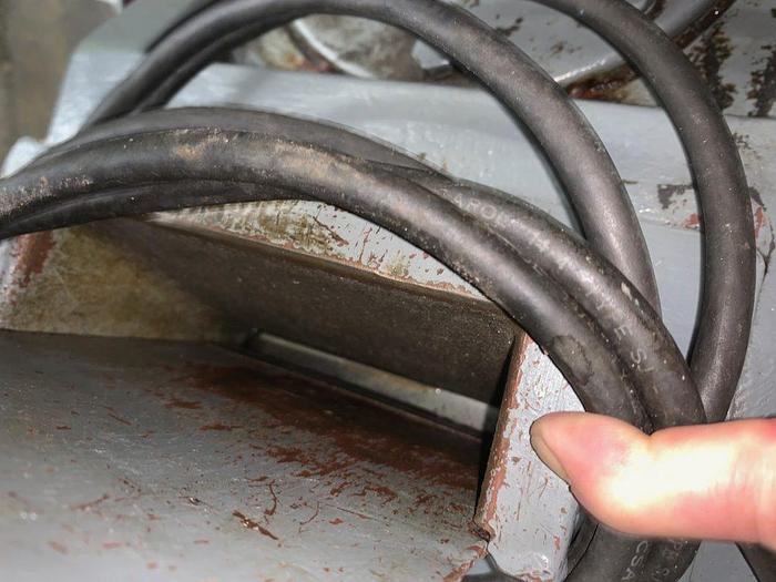 Used 3547-570 Cooper-Weymouth 6″ Motorized Scrap Chopper Type SC 6″x1/16″ Capacity