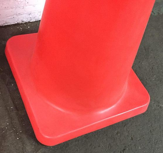 Used 3129-700 LOT of (6) Orange & Pink Oversized Traffic Safety Cones