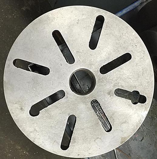 Used 2188-440 10-3/4″ Diameter Face Plate for Lathes