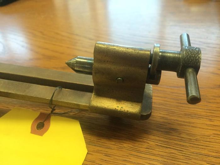 Used 5382-385 Antique Tube / Pen Cylindrical Holding Device, ENGINE TURNING GUILLOCHE MACHINE -Circa 1890-RARE!