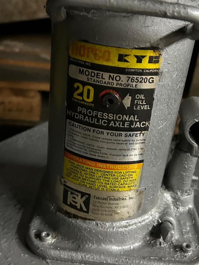 Used TEKCAST Precision 3-Post 14" platen Vulcanizing Press for White Metal Rubber Mold Spin Casting