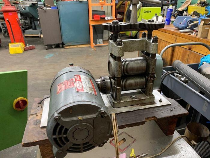 Used Cavallin Wire Reduction Gear Driven Power Rolling Mill