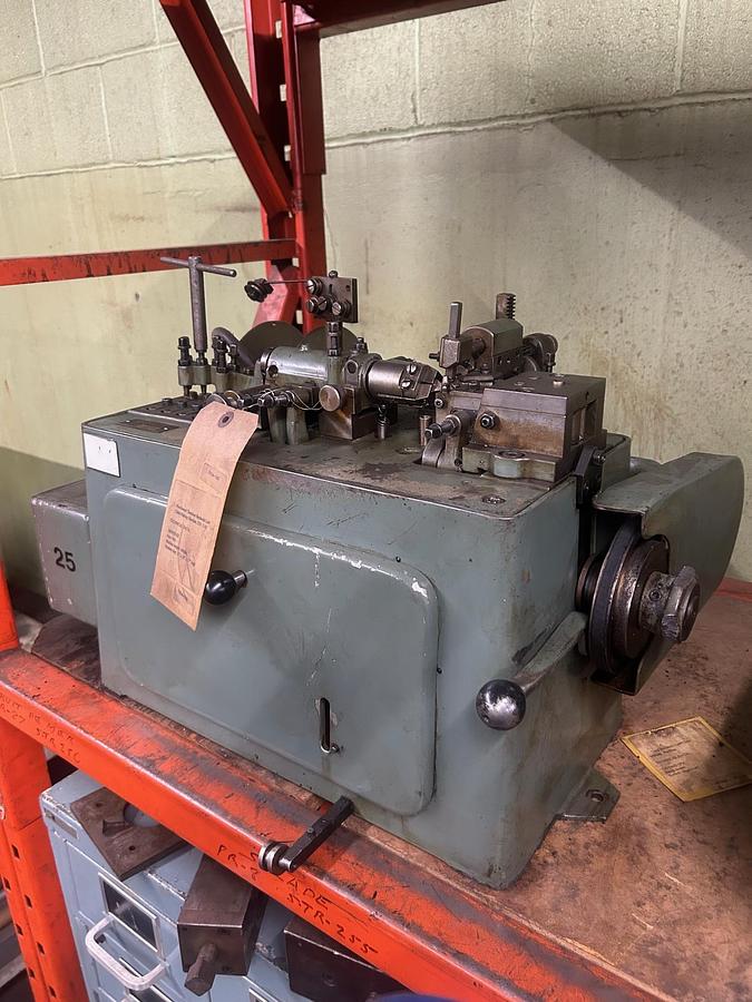 Used 7054-100 Small Theodore Bechtold (Germany) Curb Chain Making Machine