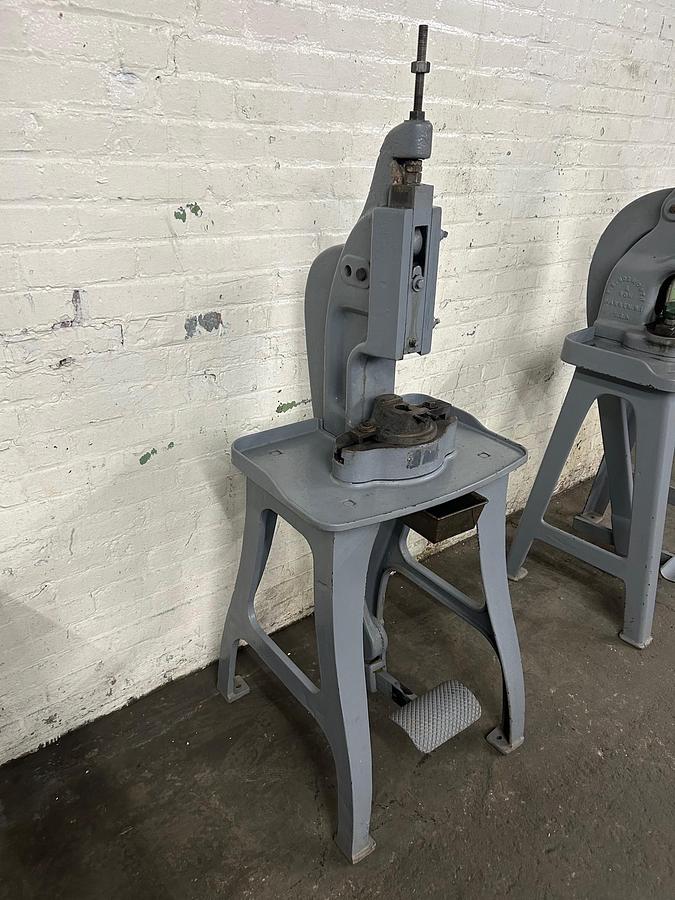 Used Famco #10 Metalworking, Forming & Stamping 2.5 Ton Pneumatic Converted Punch Press