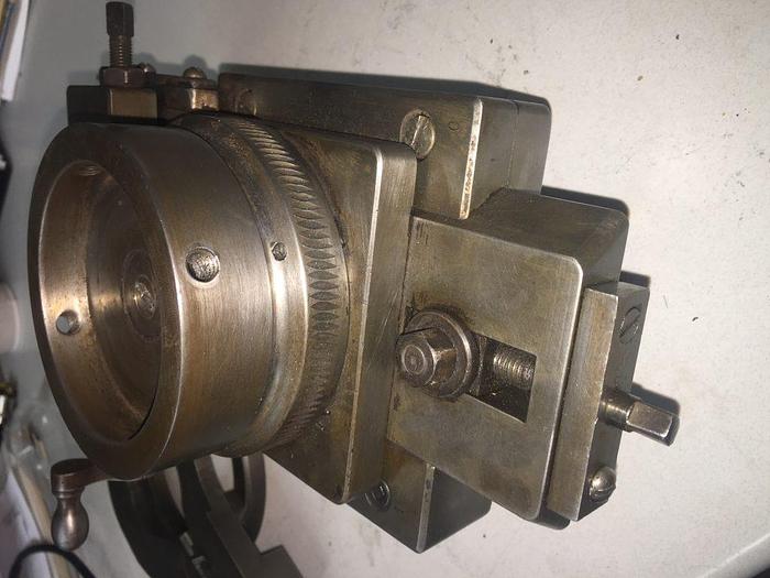 Used 2841-385 Antique MJ Brohen Brocading Ellipse Precision 360 Chuck/Vise & Oval Attachment