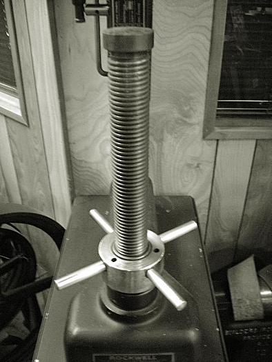 Used 0288-385 Antique Wilson / Rockwell B:C Scale Hardness Tester