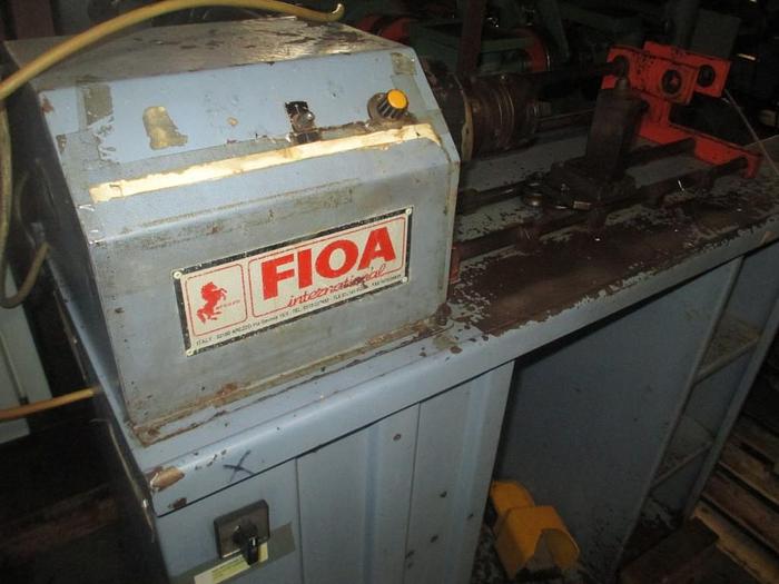 Used 1159-105 FIOA WINDING / WINDER LATHE FOR TUBE AND WIRE / LINK MAKING
