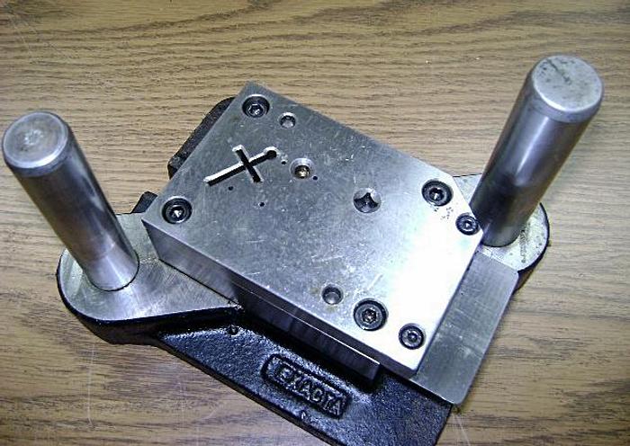 Used 1571-390 Stamping Press Tool And Die To Make Religious Cross- Jewelry Pendant