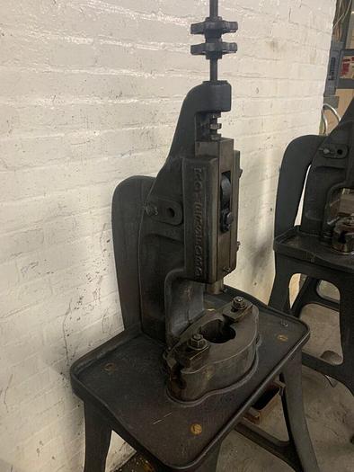 Used 5906-510 Royersford Excelsior #10 / Famco, Metalworking, Forming & Stamping Punch Press / Foot Operated 2.5 Ton Kick Press
