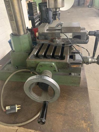 Used 5966-410 ENCO Complex Milling Drilling Machine MODEL RF-30 With Cabinet Stand