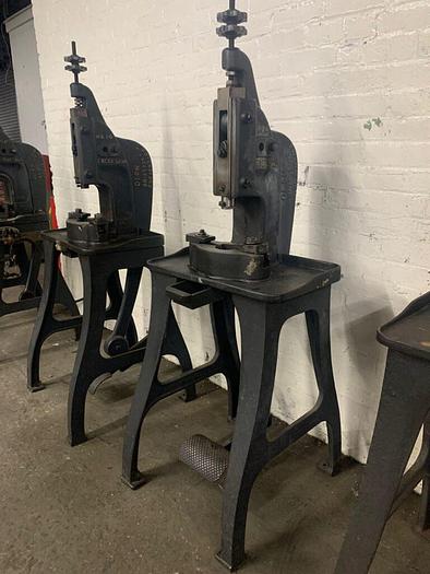 Used 5904-510 Royersford Excelsior #10 / Famco, Metalworking, Forming & Stamping Punch Press / Foot Operated 2.5 Ton Kick Press