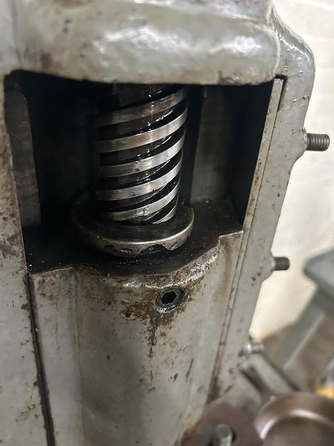 Used E.A. Adams Type Screw / Fly Press, Model #2 Original Paint!