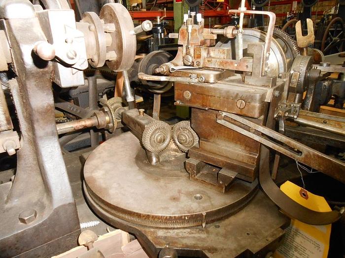 Used 2987-385 Antique RA Lienhard Chaux-de-Fonds Brocading Machine