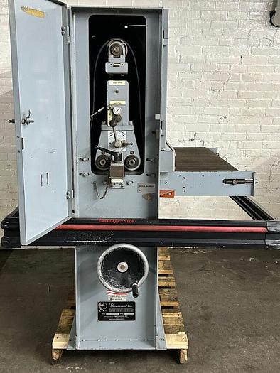 Used 3425-590 Timesavers 137-1HD/60 37″ x 60″ Single Head Wide Belt Sander