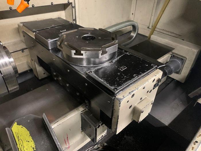 Used Hardinge CHNC-III CNC LATHE, Fanuc 18T, Hardinge Bar Feed