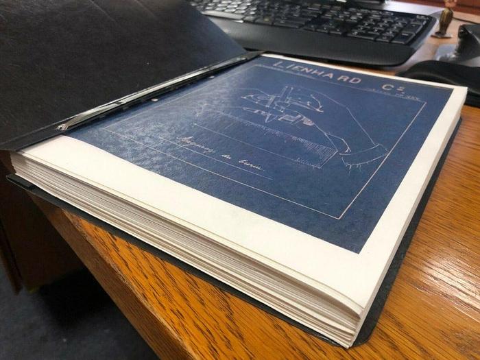 Used 2810-385 Lienhard & Co. La Chaux-De-Fonds (Switzerland) Guilloche Engine Turning & Brocading “The Holy Grail” Book 84 Pages + Handwritten Notes COPY