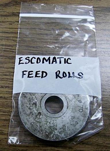 Used 0630-400 TOOLING FOR ESCOMATIC SWISS SCREW MACHINE FOR JEWELRY EARRING POST MAKING