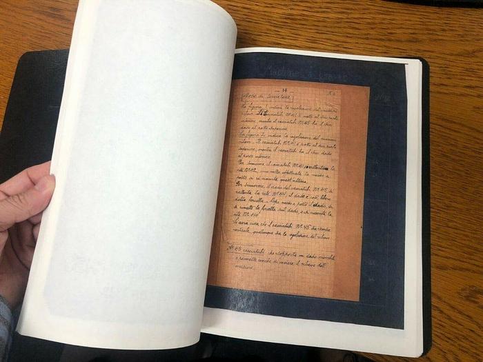 Used 2810-385 Lienhard & Co. La Chaux-De-Fonds (Switzerland) Guilloche Engine Turning & Brocading “The Holy Grail” Book 84 Pages + Handwritten Notes COPY