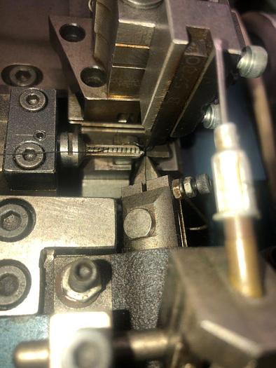 Used 3262-100 MGZ Type Single Cable Chain Making Machine Tooled 0,22mm Single Cable