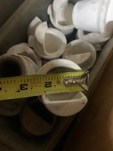 Used 5923-185 Manfredi Crucibles Set, Ceramic Sleeves, Graphite Liners for Induction Melting Gold/Silver Jewelry