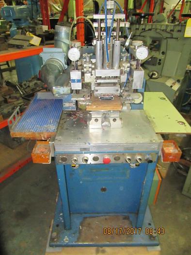 Used 9251-700 Auto Roll Pad Printing Machine Model Micronic 100