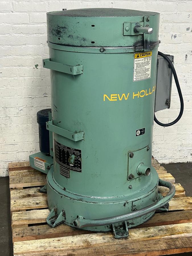 Used  New Holland Model K-90 18″ x 18″ Centrifugal Dryer / Chip Wringer