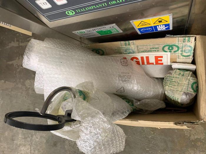 Used 6677-185 NEW *IN STOCK* Italimpianti FIM/5NT Melting Furnace for Gold and Silver Alloys – 5.1 kW, 6 kg Au, Manual Extraction S/N 1192