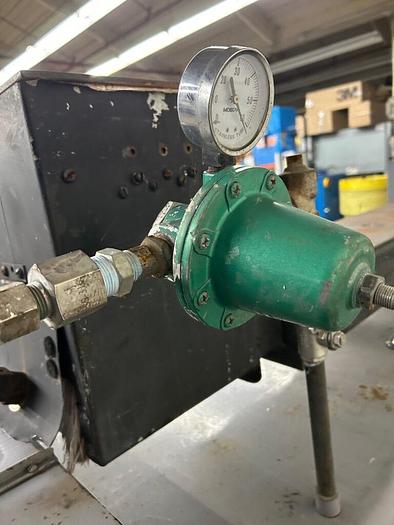 Used 3421-180 SM Engineering 6″ Straight Through Annealing Belt Furnace, With Built in Ammonia Dissociator