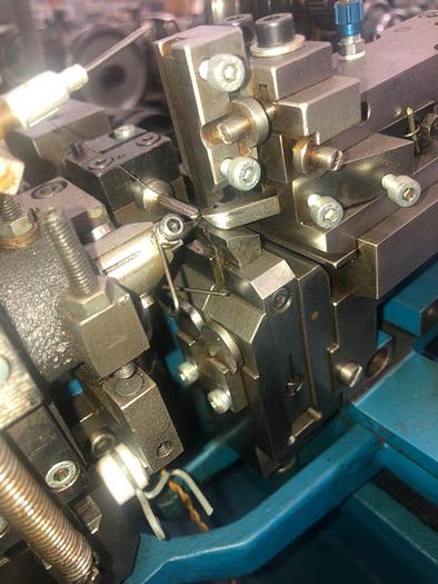 Used 3262-100 MGZ Type Single Cable Chain Making Machine Tooled 0,22mm Single Cable