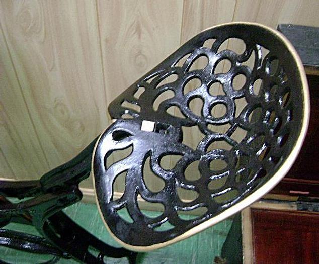 Used 7224-385 Antique Pedal Operated Bicycle Style Scroll Saw, Circa 1876