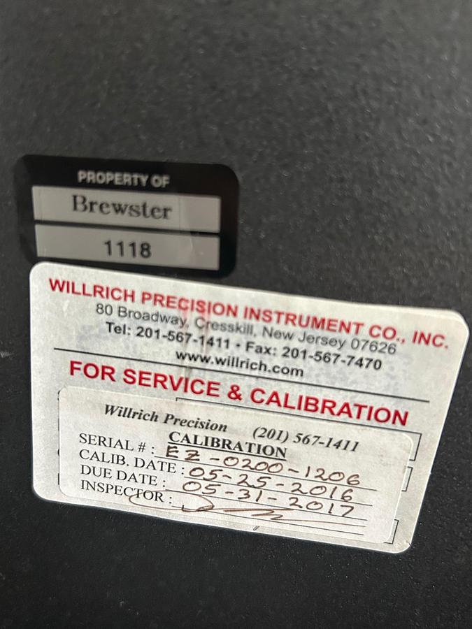Used Starrett Galileo EZ Vision System with Quadra-Chek QC300 Precision 2D Optical/Video Measurement System