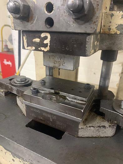 Used 5914-230 Perkins Model 10-C 10 Ton OBI Punch Press, Air Trip Mechanical Clutch