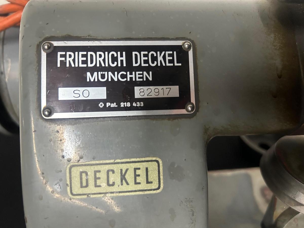 Used Deckel, Alexander Gorton Type Single Lip Bench Model Cutter/Grinder
