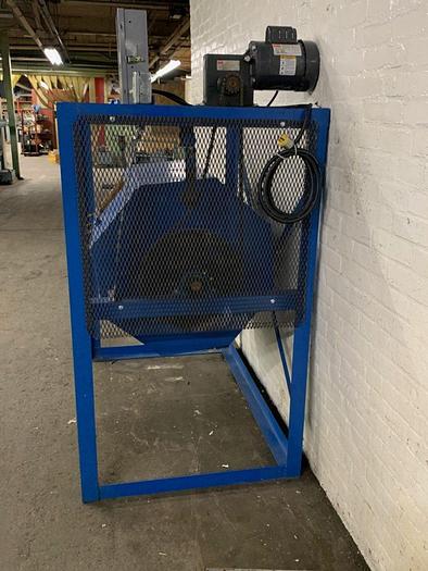 Used 3544-210 Kramer Industries – Dual Compartment Single Barrel Dry Finishing Machine