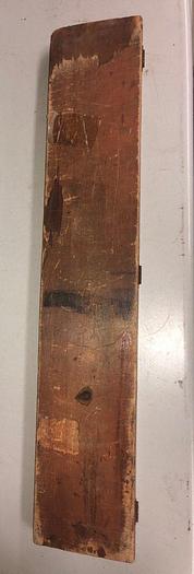 Used 3371-385 VINTAGE L.S. STARRETT 25″ VERNIER CALIPER No. 122-INSIDE-OUTSIDE MADE IN USA WOOD CASE