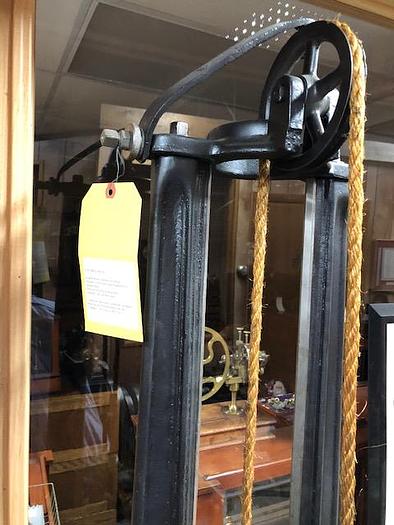 Used 5350-385 Antique Rare Foot Drop Hammer Press Circa 1890 MFG. by Blundell & Co.