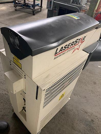 Used 6763-700 LaserStar Workstation Industrial Laser Marking Machine 528-3782 with 3-Jaw Rotational Device – New 2007