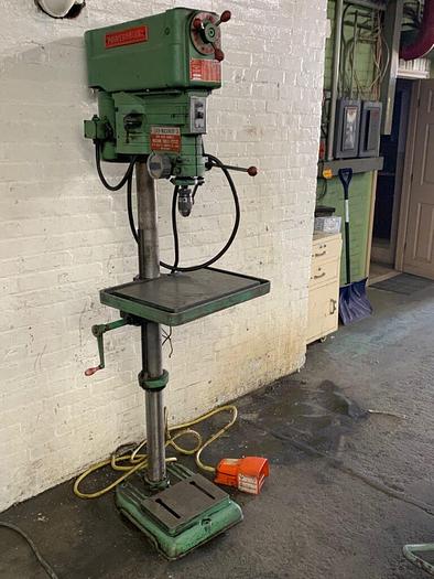 Used 5917-410 Powermatic 15″ Precision Floor Model 1150 Industrial Drill Press