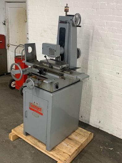 Used 3925-420 6″ X 12″ CONCORD TOOL ROOM TYPE – HAND FEED SURFACE GRINDER