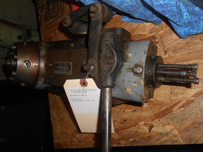 Used 7495-440 Turret Attachment for Hardinge Lathe