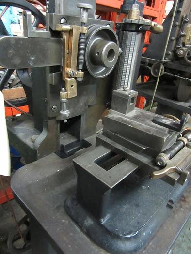Used 7092-385 Charles Fields Type (Hall Mfg.) Straight Line Engine Turning Machine for Ornamental Engraving, Hand Operated