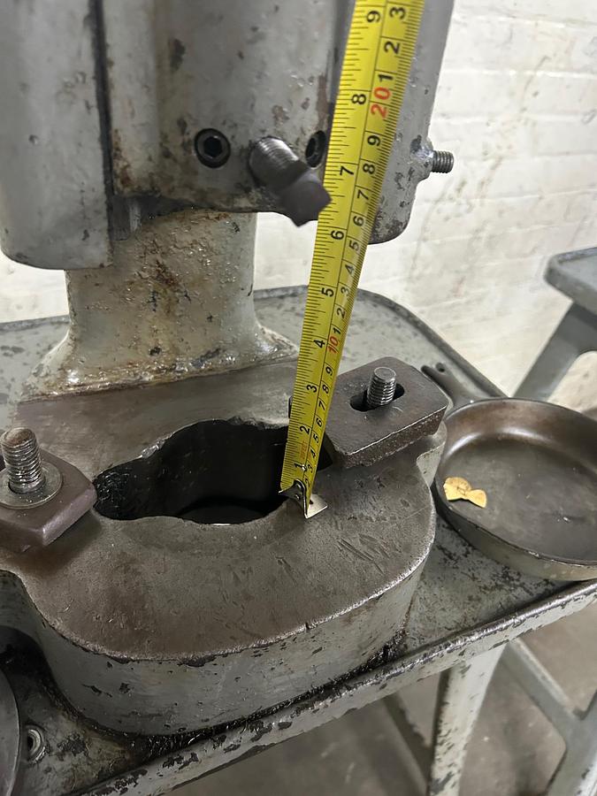 Used E.A. Adams Type Screw / Fly Press, Model #2 Original Paint!