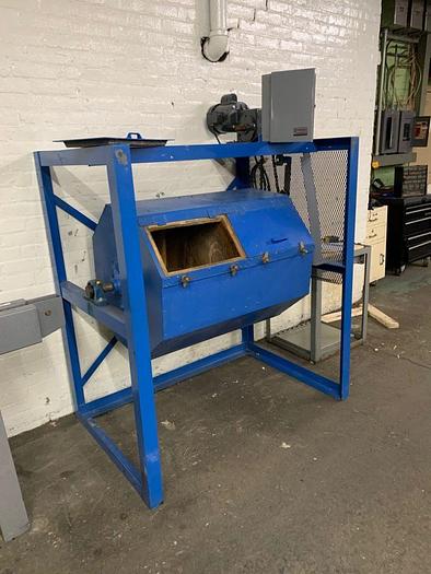 Used 3544-210 Kramer Industries – Dual Compartment Single Barrel Dry Finishing Machine