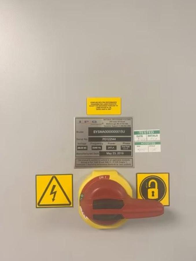 Used IPG Photonics Model SYSMA0000000015U 2kW CNC Fiber Laser Welding Center