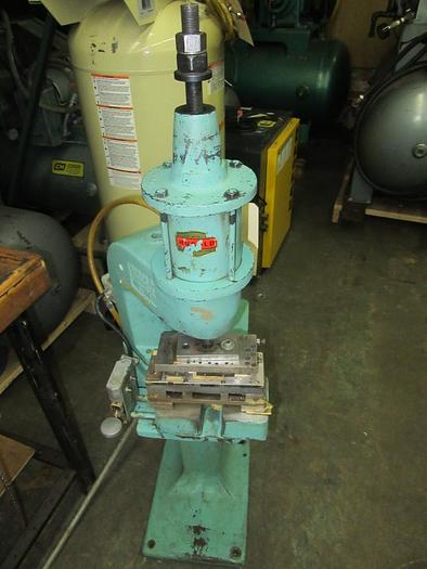 Used 2245-220 Hugold Pneumatic Air Press on Stand